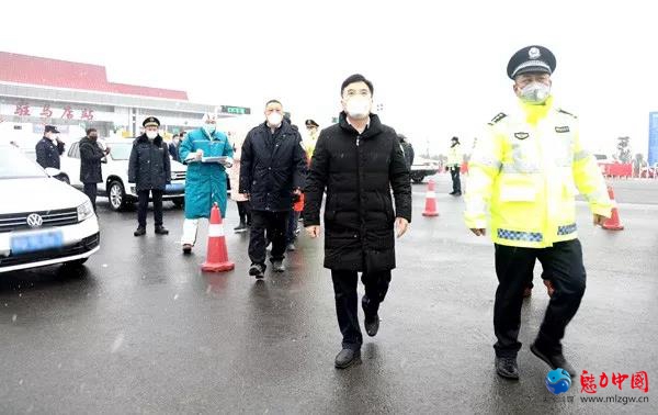 驻马店市驿城区委书记、区长毕启民督导新型冠状病毒疫情防控工作