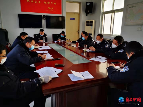 驻马店市公安局板桥派出所部署新型冠状病毒感染肺炎疫情防控工作