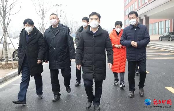 驻马店市驿城区四大班子领导战斗在疫情防控第一线